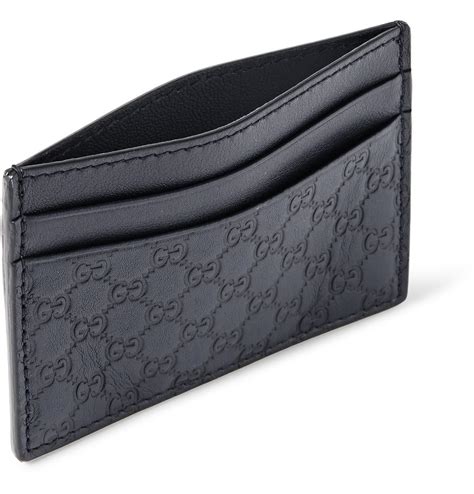 mens gucci card case|gucci long wallet for men.